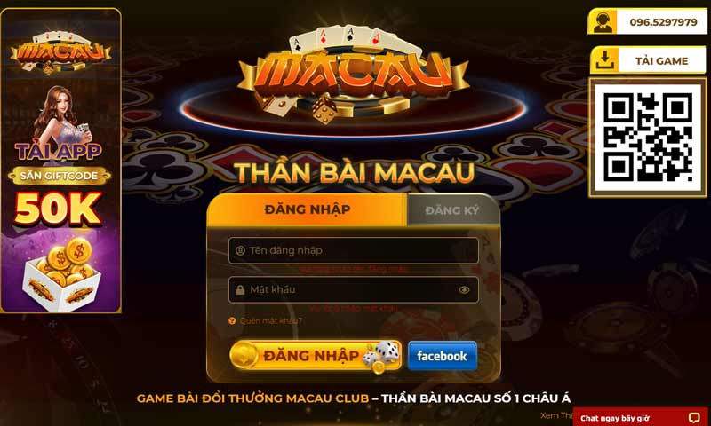 Top 5: Game đánh bài nổi tiếng Ma Cao. Club Thần Bài 